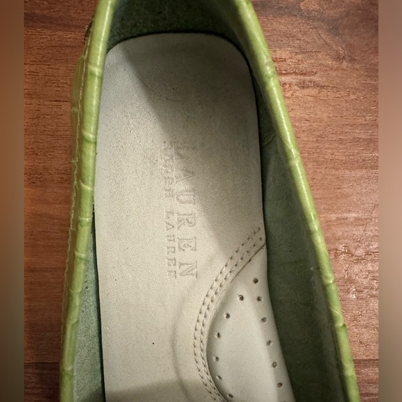 Ralph Lauren “Suzie” Faux Crocodile Loafer - Picture 7 of 10